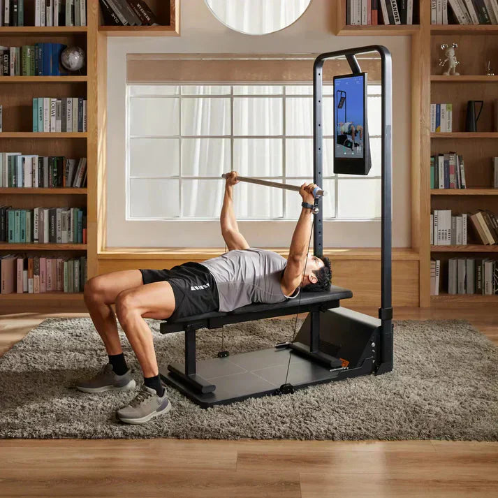 Professional 2-in-1 Cable System + Squat Stand - 200LB Limit